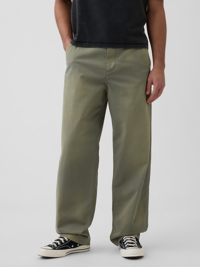 バギー カーキパンツ-1