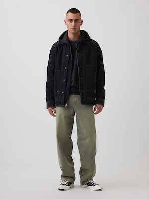 バギー カーキパンツ