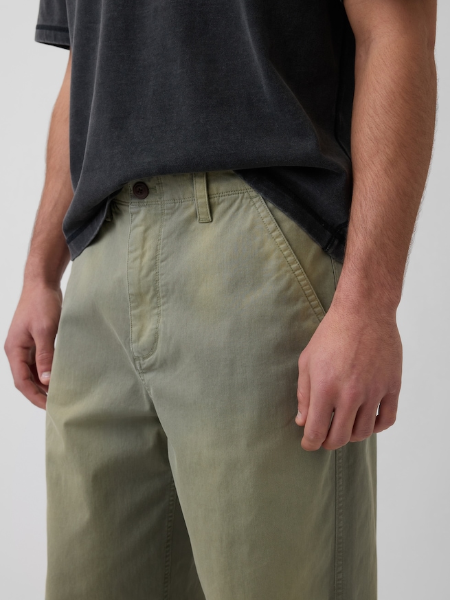 バギー カーキパンツ-4