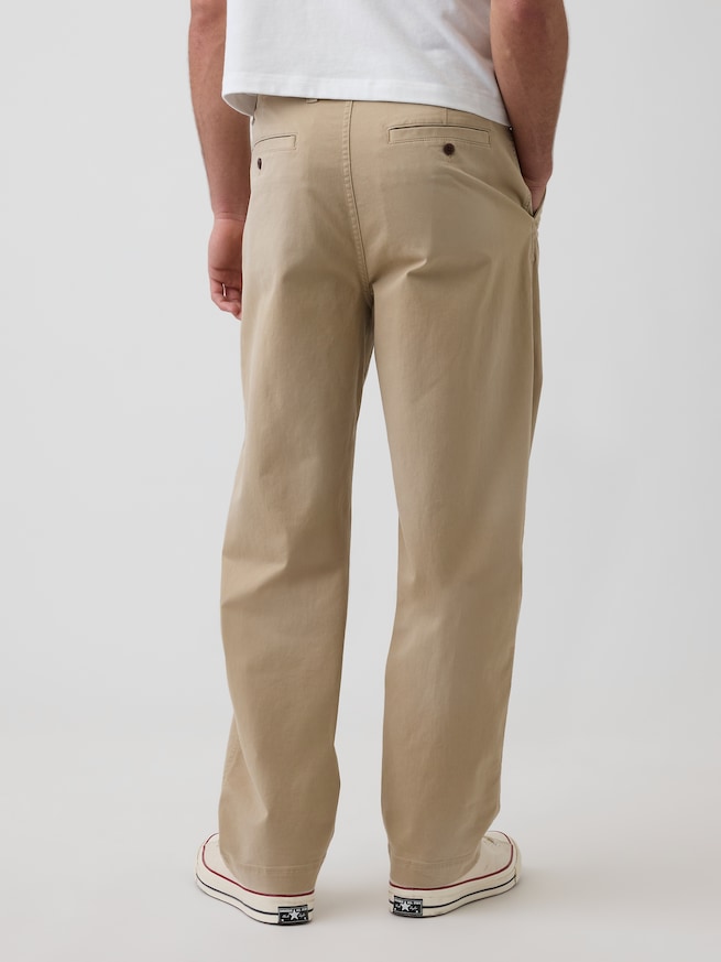 バギー カーキパンツ-3