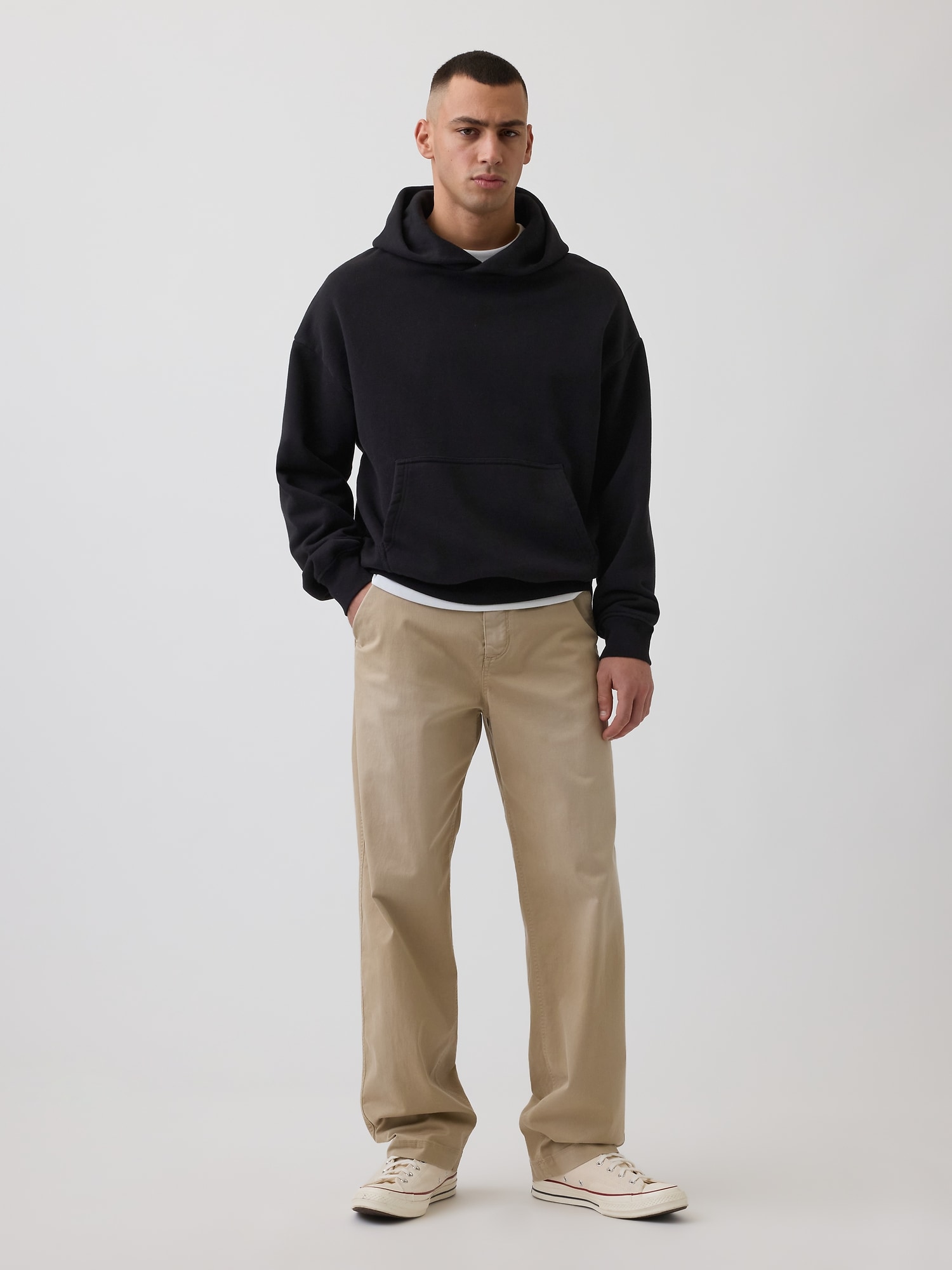 Gap公式オンラインストア | バギー カーキパンツ