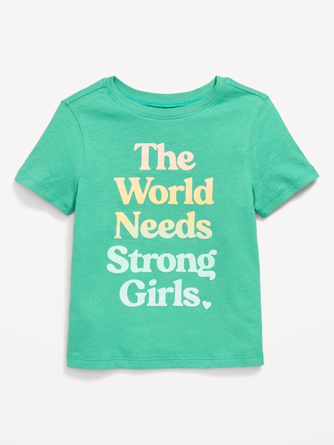 Short-Sleeve Graphic T-Shirt for Toddler Girls