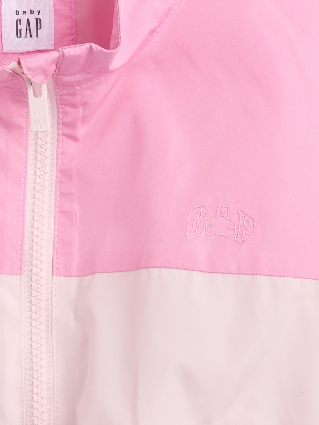 カラーブロック GAPロゴ ウィンドブレーカー (幼児・ベビー)-3