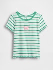刺しゅう リブTシャツ (幼児・ベビー)-0