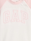 オーガニックコットン GAPロゴ ラグランスリーブ ボディスーツ (ベビー)-2
