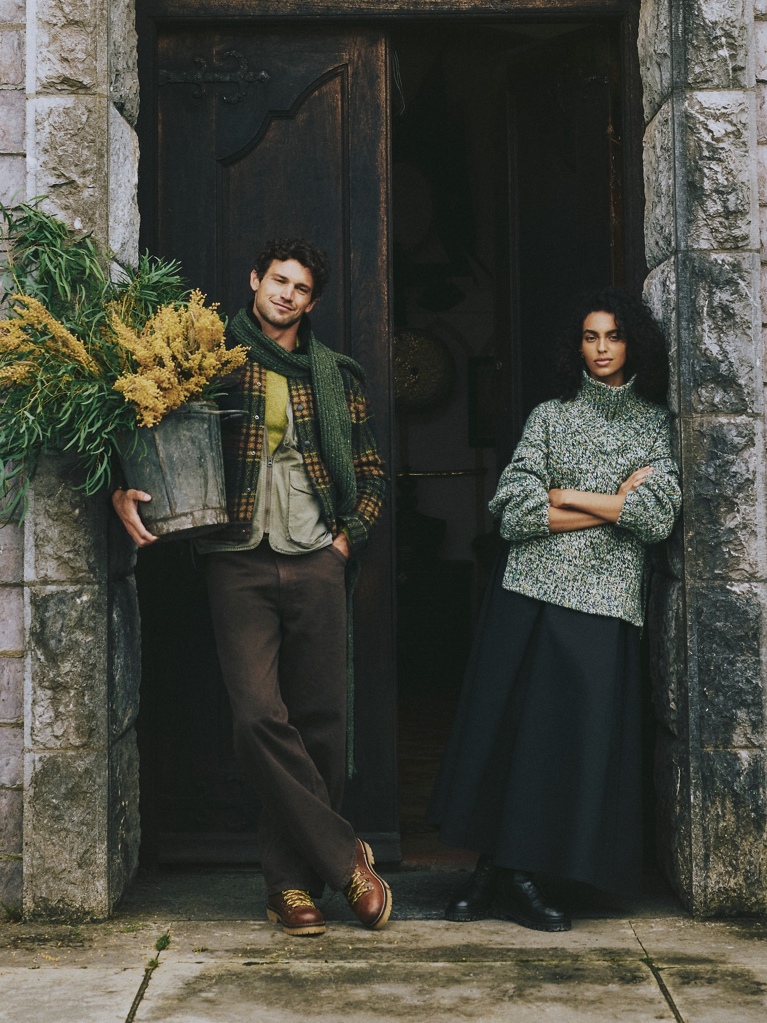 プレイド ブークレ トラッカージャケット-6