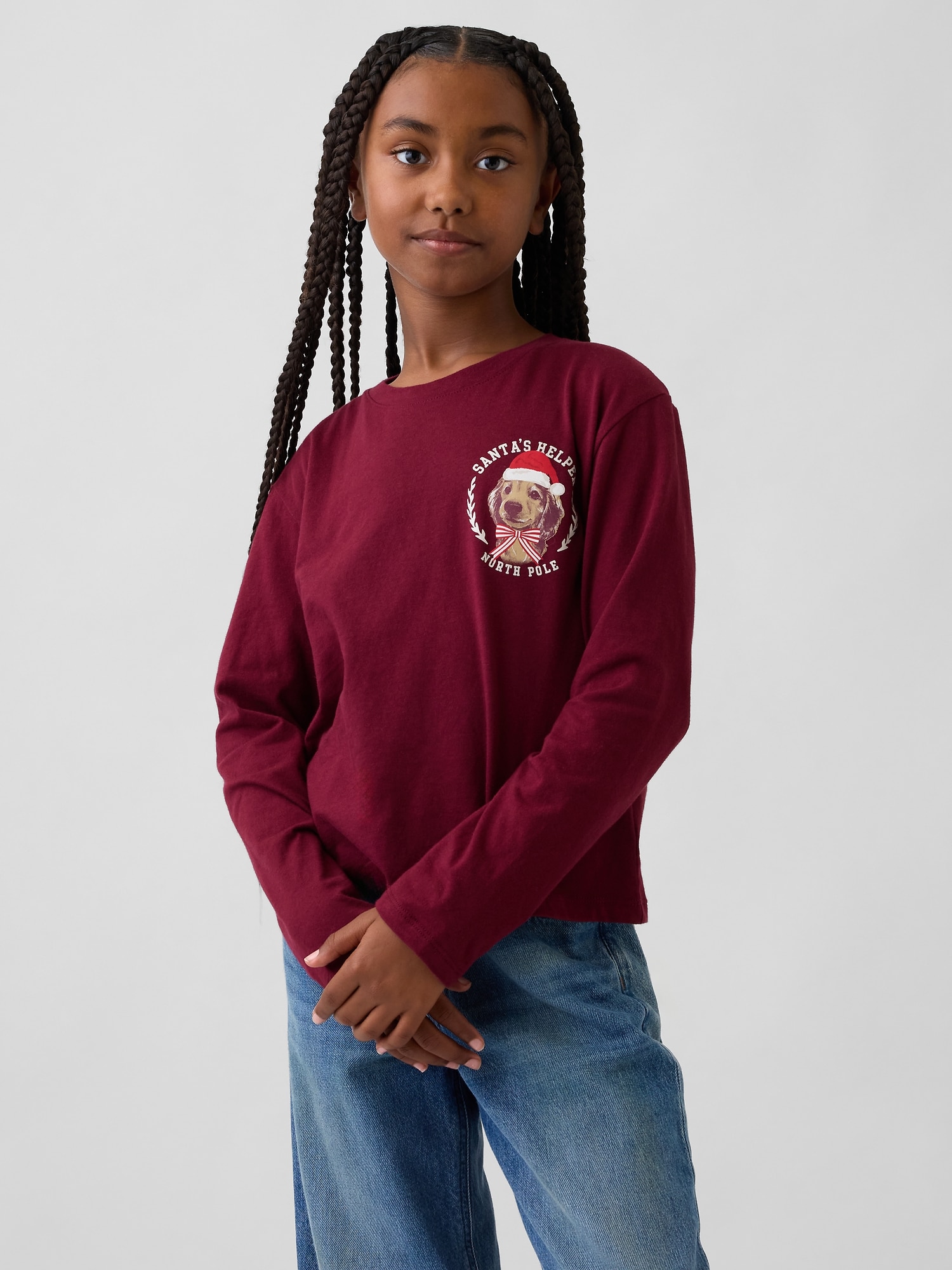 T-SHIRT DÉCONTRACTÉ À IMPRIMÉ POUR ENFANT