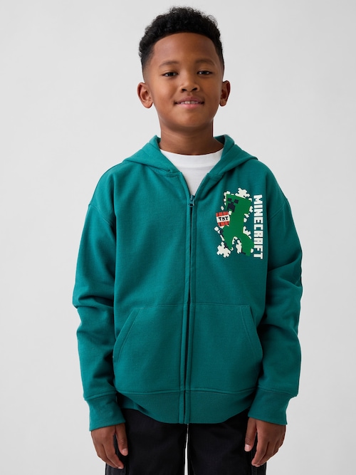 マインクラフト ジップアップパーカー