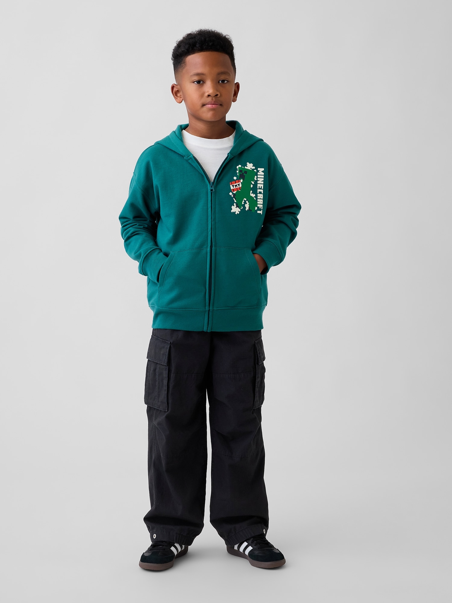 マインクラフト ジップアップパーカー-3