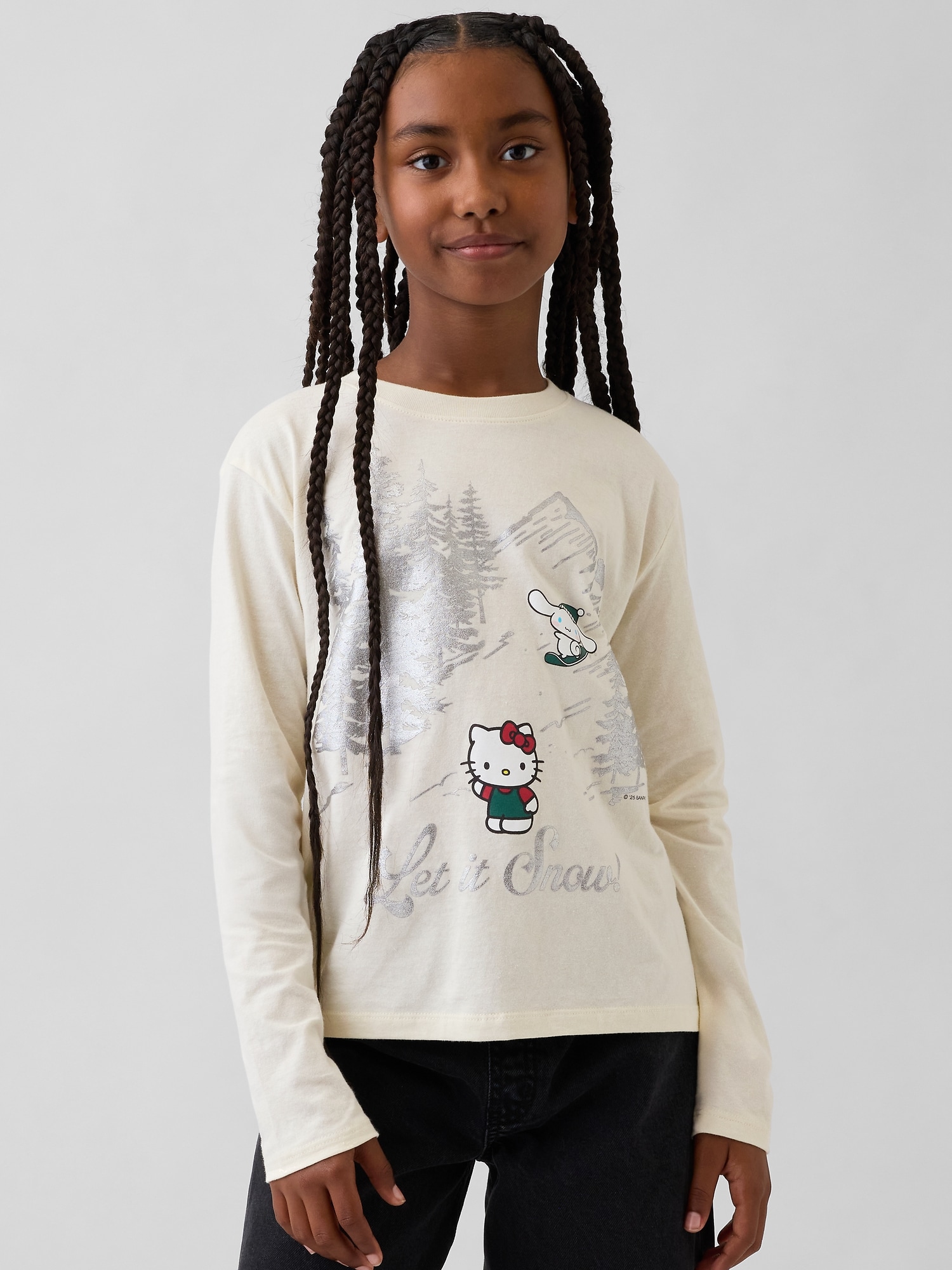 T-SHIRT SURDIMENSIONNÉ À IMPRIMÉ POUR ENFANT