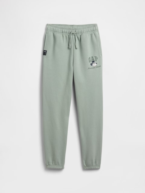 GapKids × Disney Mickey Mouse Relaxed Logo Joggers