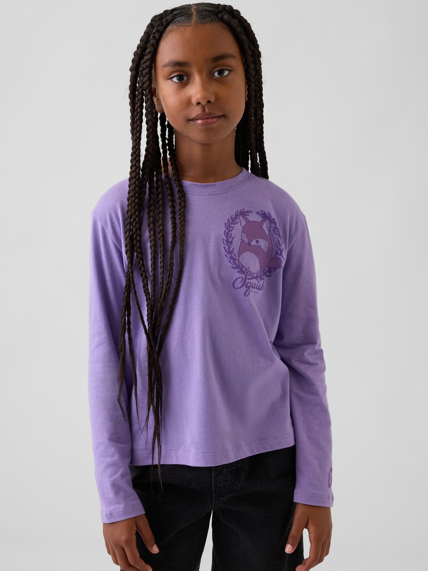 T-SHIRT SURDIMENSIONNÉ À IMPRIMÉ SQUISHMALLOW POUR ENFANT