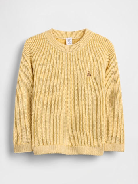 Baby & Toddler Shaker-Stitch Sweater