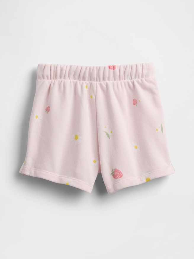 babyGap GAPロゴ プルオン フレンチテリー ショートパンツ-1
