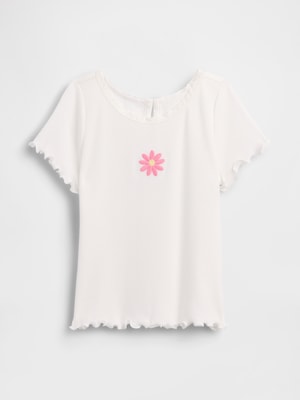 刺しゅう リブTシャツ (幼児・ベビー)