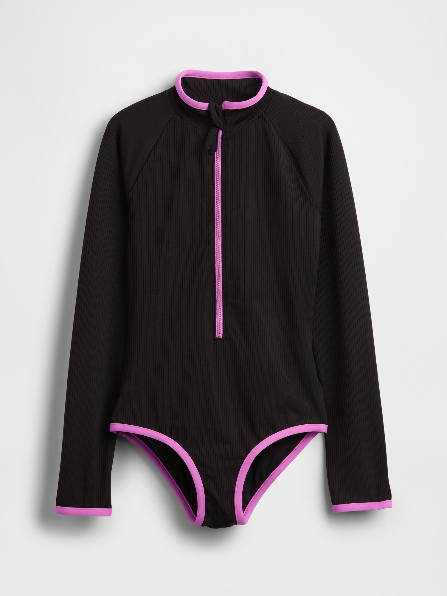 Kids Rash Guard One-Piece Swimsuit