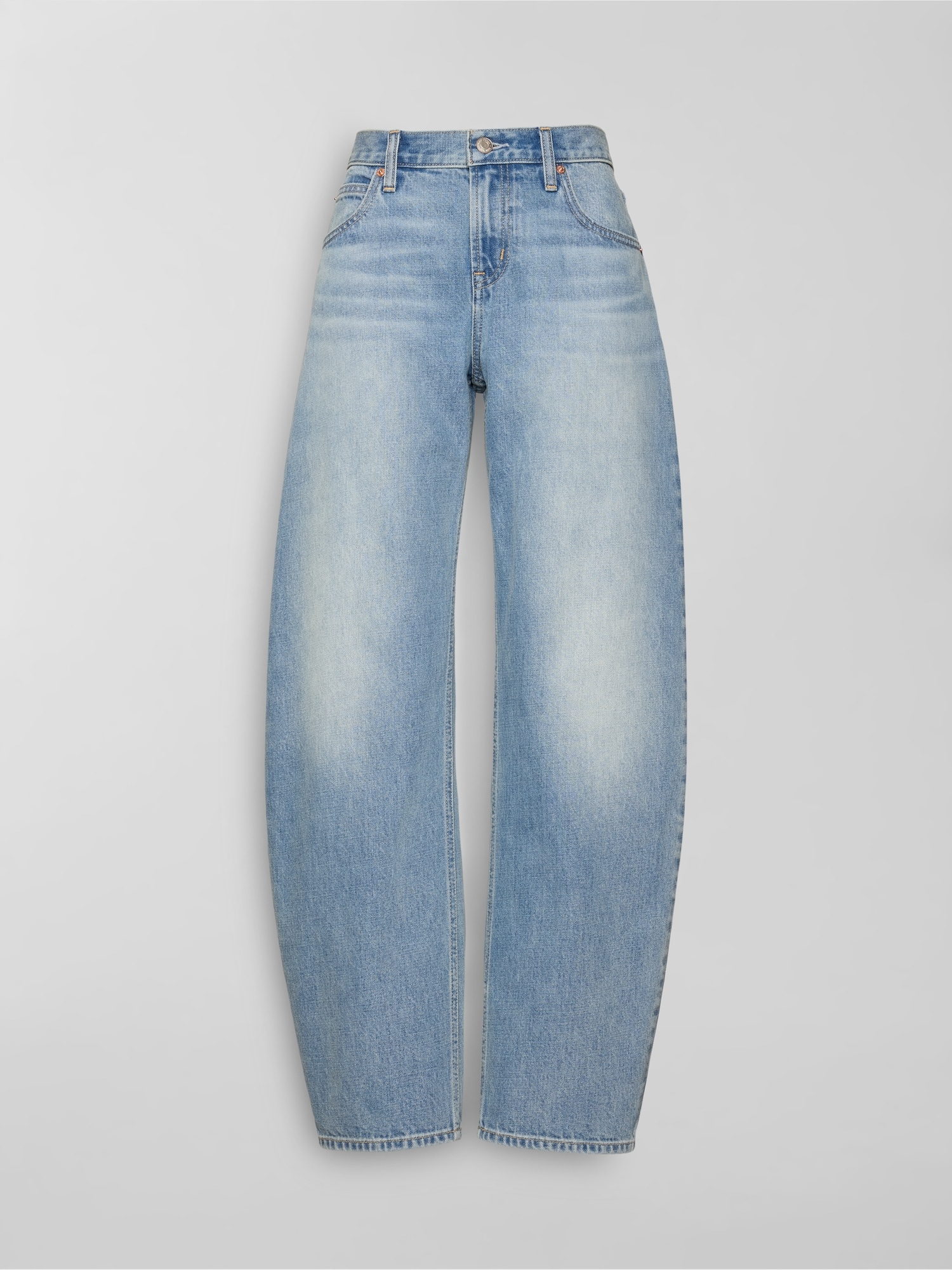 ローライズ バレルデニム-4