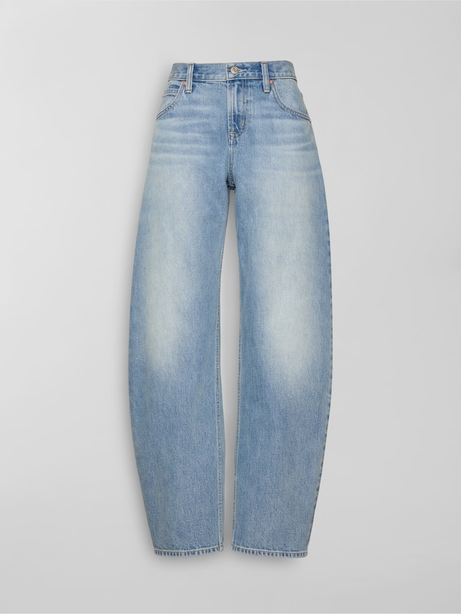 ローライズ バレルデニム-4