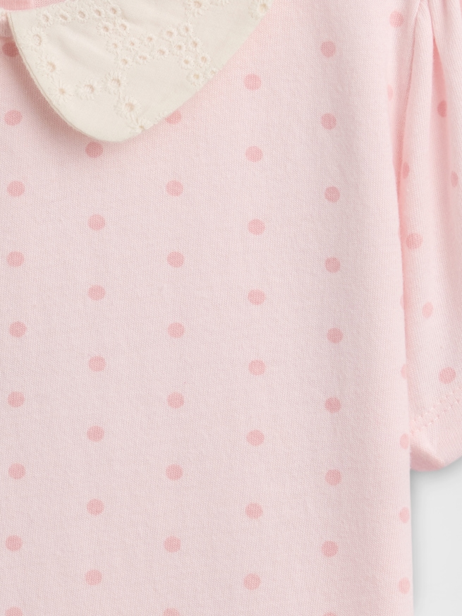 babyGap パフスリーブ 襟付きTシャツ-2