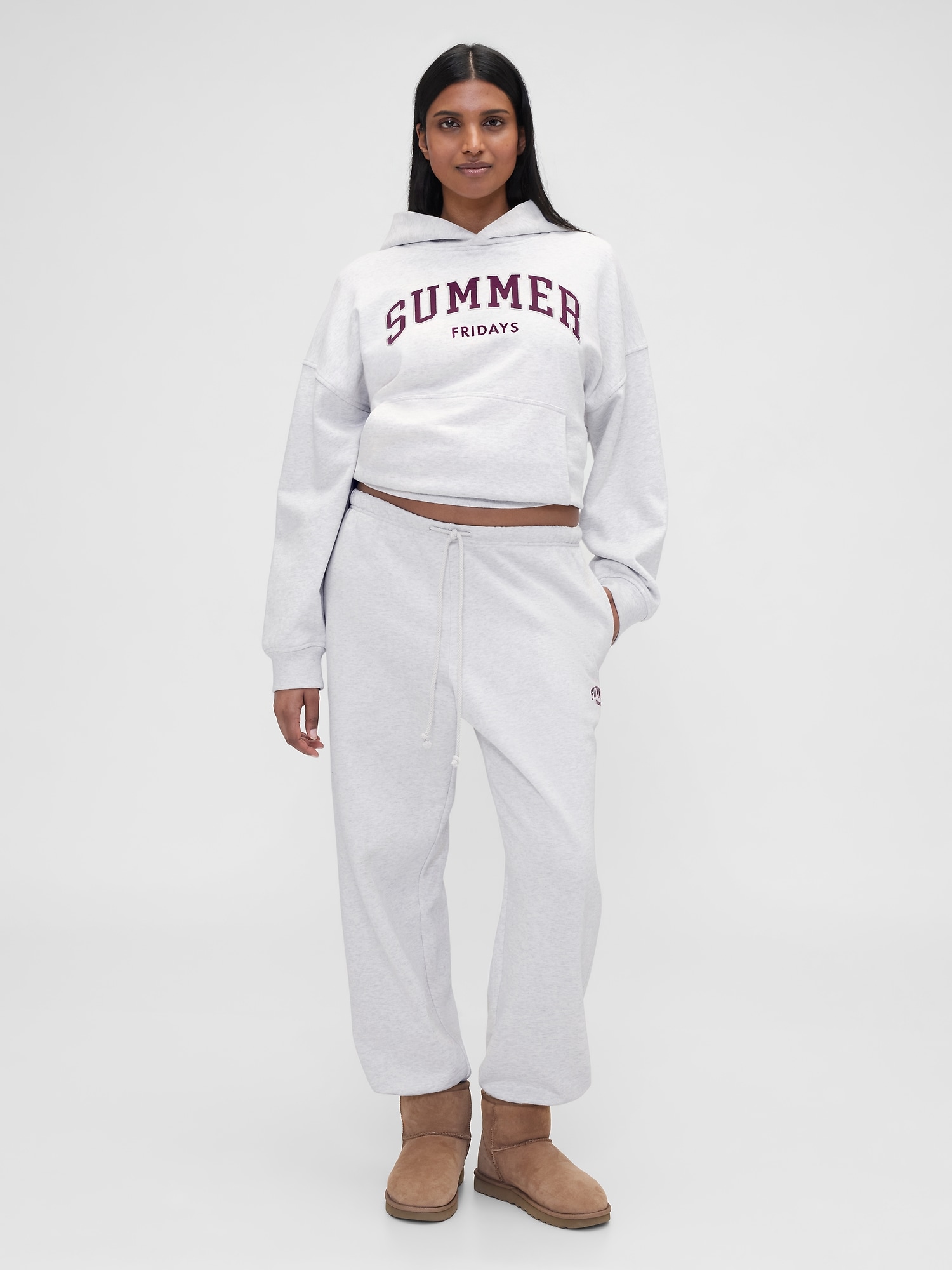 Gap × Summer Fridays Heavyweight Relaxed Logo Joggers