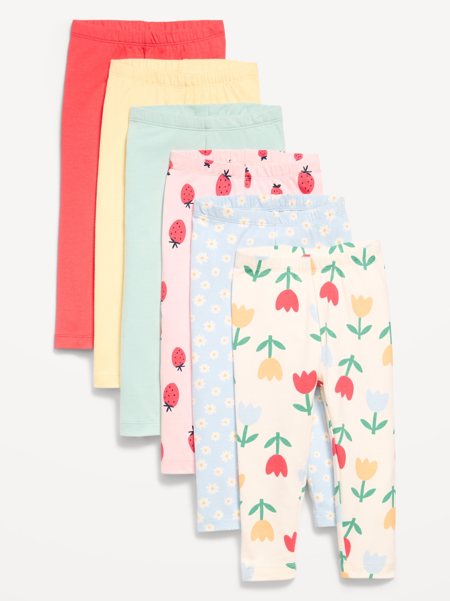 LEGGING POUR TOUTE-PETITE FILLE (PAQUET DE 6)