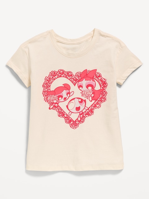 T-SHIRT À IMPRIMÉ POWERPUFF GIRLS™ POUR FILLE