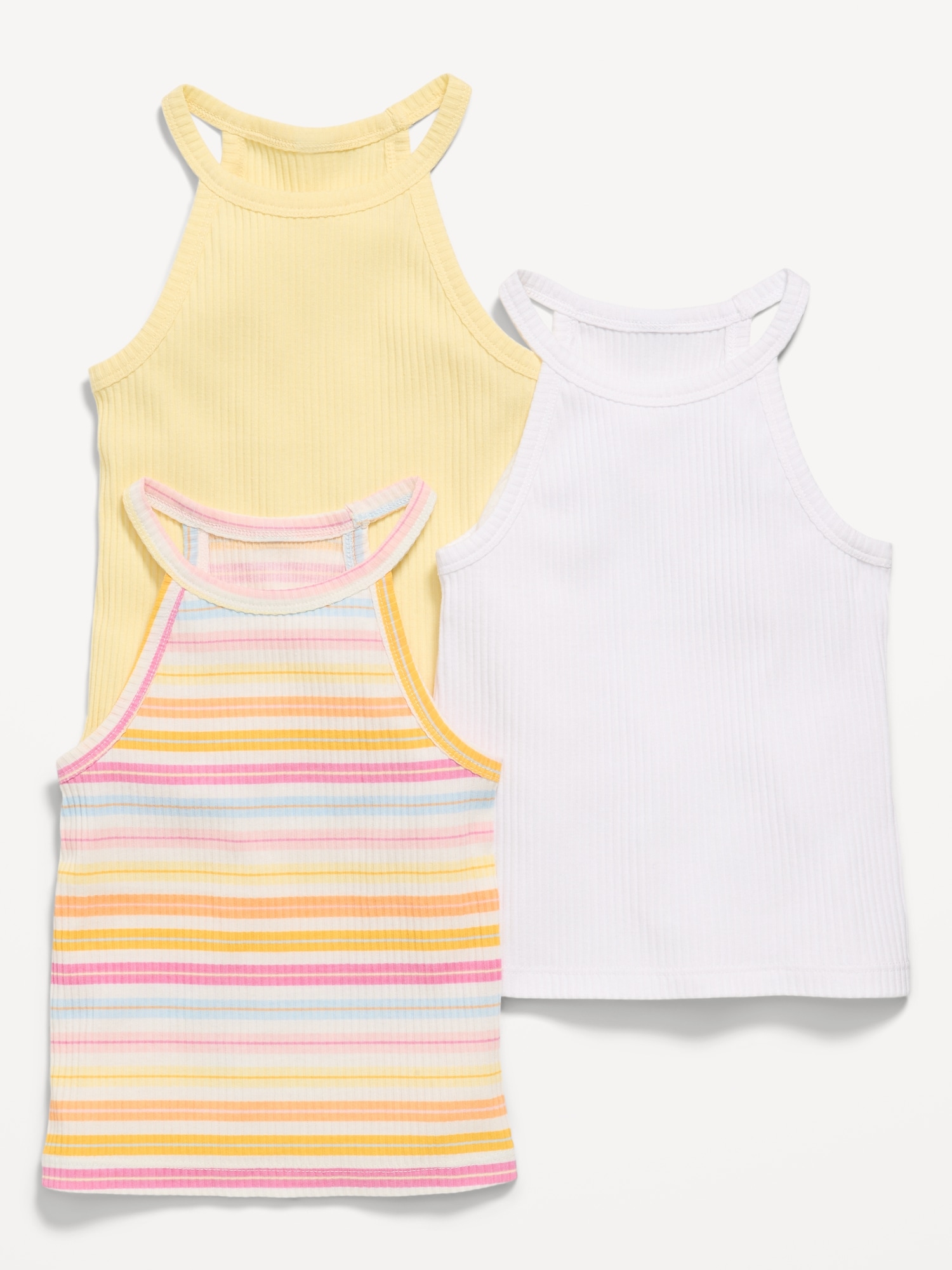 CAMISOLE BAIN DE SOLEIL AJUSTÉE POUR TOUTE-PETITE FILLE (PAQUET DE 3)