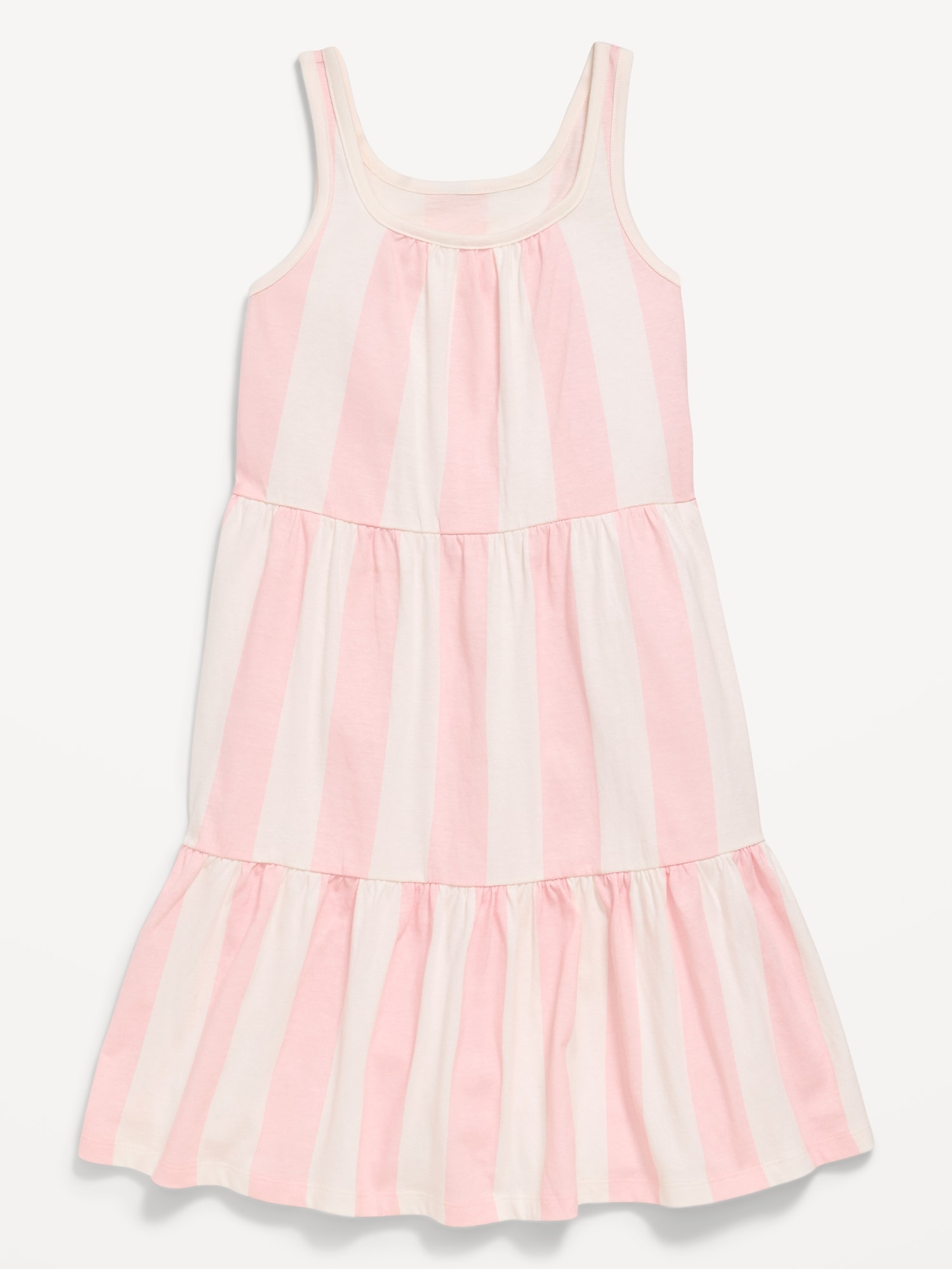 ROBE AJUSTÉE ET ÉVASÉE SANS MANCHES À MOTIF POUR FILLE