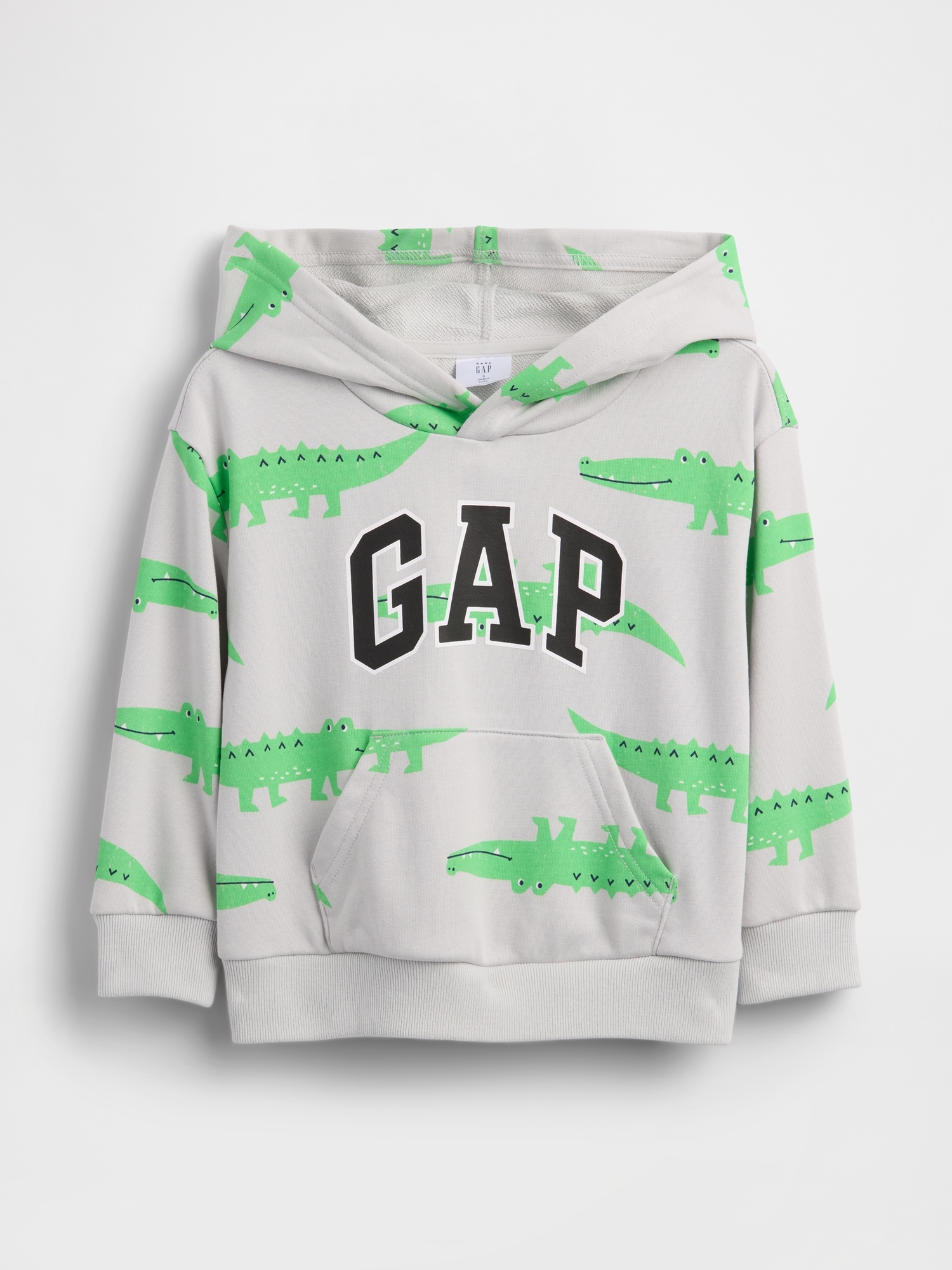 babyGap リラックスフィット GAPロゴ フレンチテリー パーカー-0