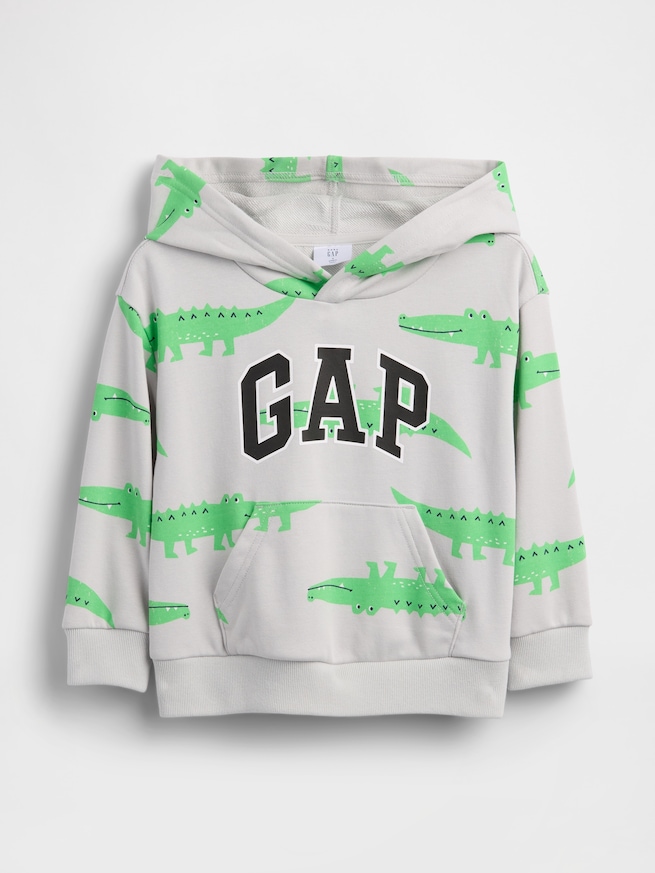 babyGap リラックスフィット GAPロゴ フレンチテリー パーカー-0