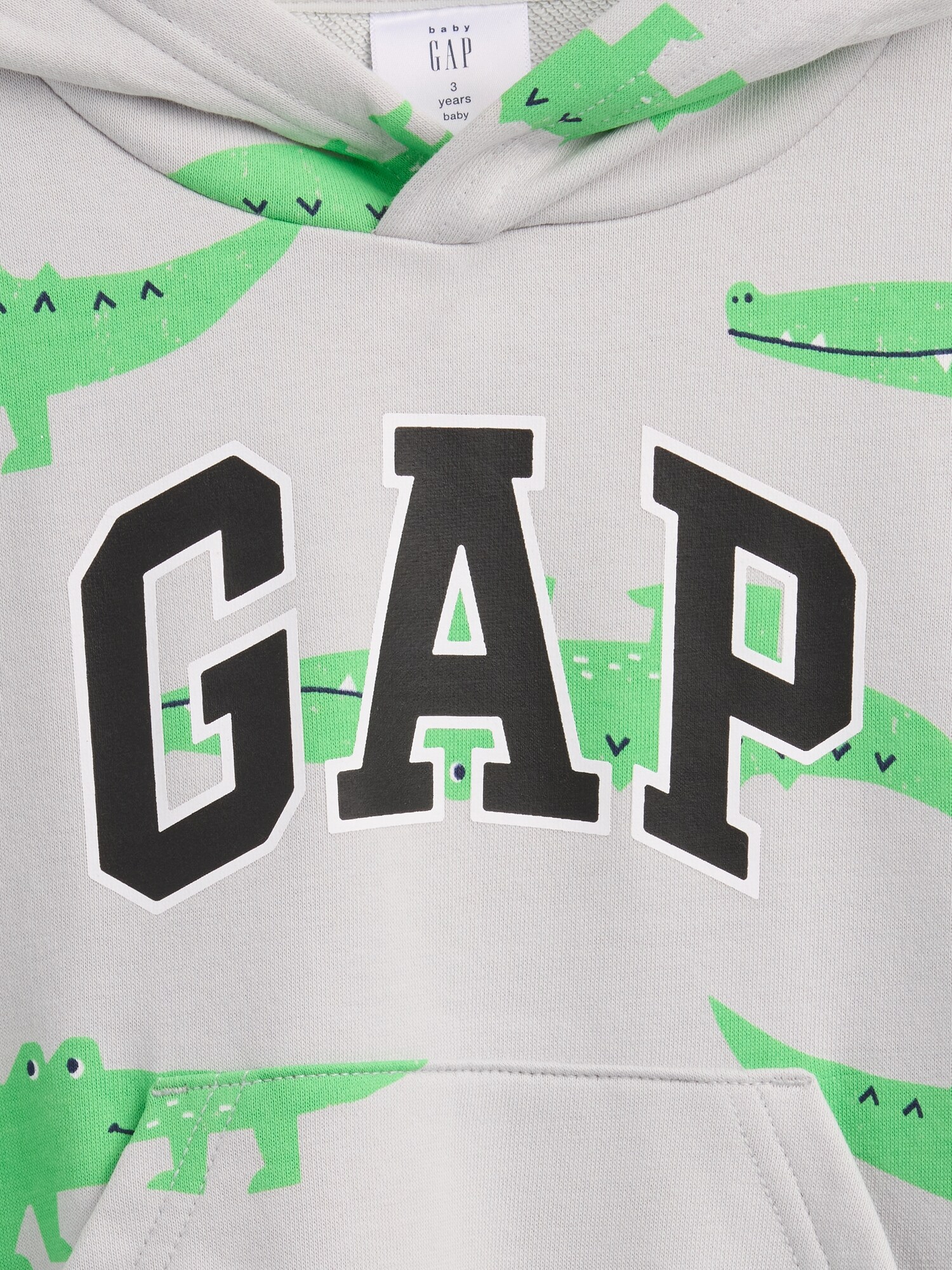 babyGap リラックスフィット GAPロゴ フレンチテリー パーカー-2
