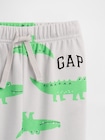 babyGap リラックスフィット GAPロゴ プルオン フレンチテリー ジョガーパンツ-2