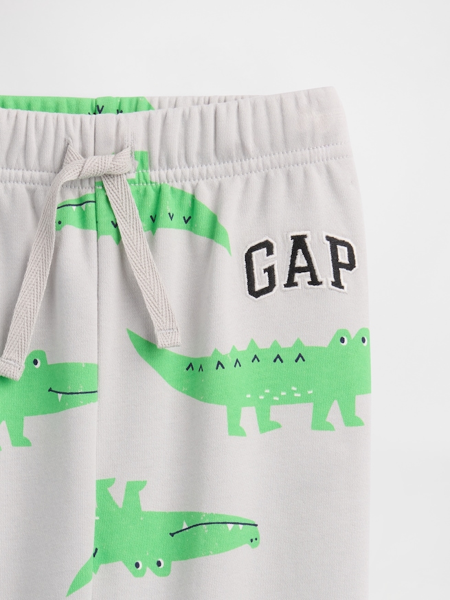 babyGap リラックスフィット GAPロゴ プルオン フレンチテリー ジョガーパンツ-2