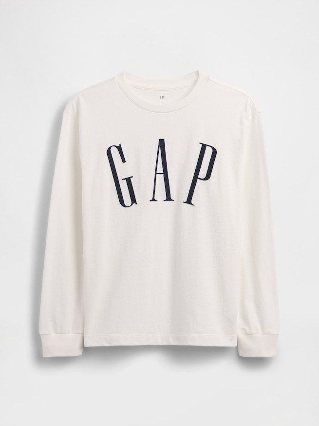 リラックスフィット GAPロゴTシャツ (キッズ)-0