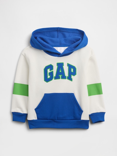 babyGap Relaxed Colorblock Logo Hoodie