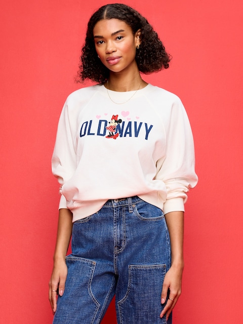 Old Navy x Disney Minnie Mouse SoComfy Oversized Graphic Sweatshirt
