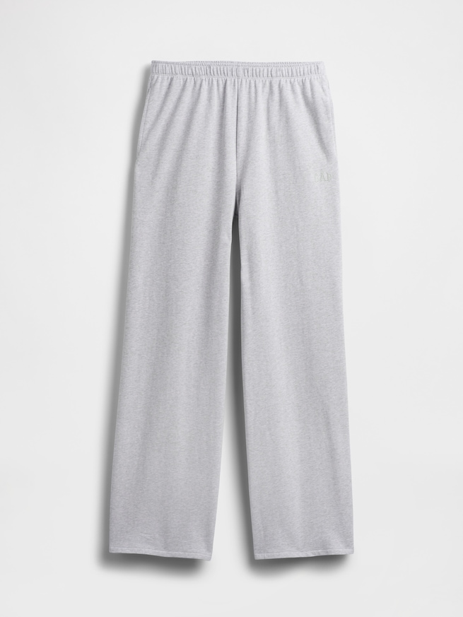 フレンチテリー GAP1969ロゴ バギースウェットパンツ-5