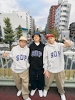 Gap×SDP アーチロゴ フーディー-3