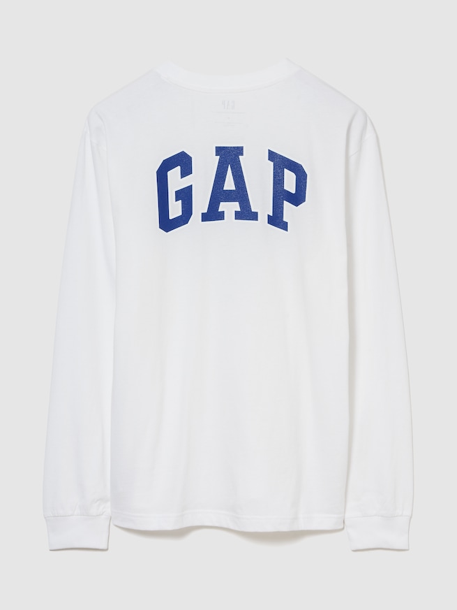 Gap&times;SDP アーチロゴ ロングスリーブTシャツ-1