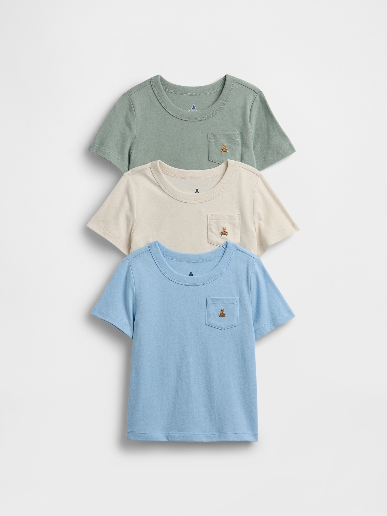 ブラナン フェイバリット ポケットTシャツ 3枚セット (幼児・ベビー)-0