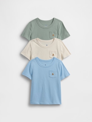 ブラナン フェイバリット ポケットTシャツ 3枚セット (幼児・ベビー)