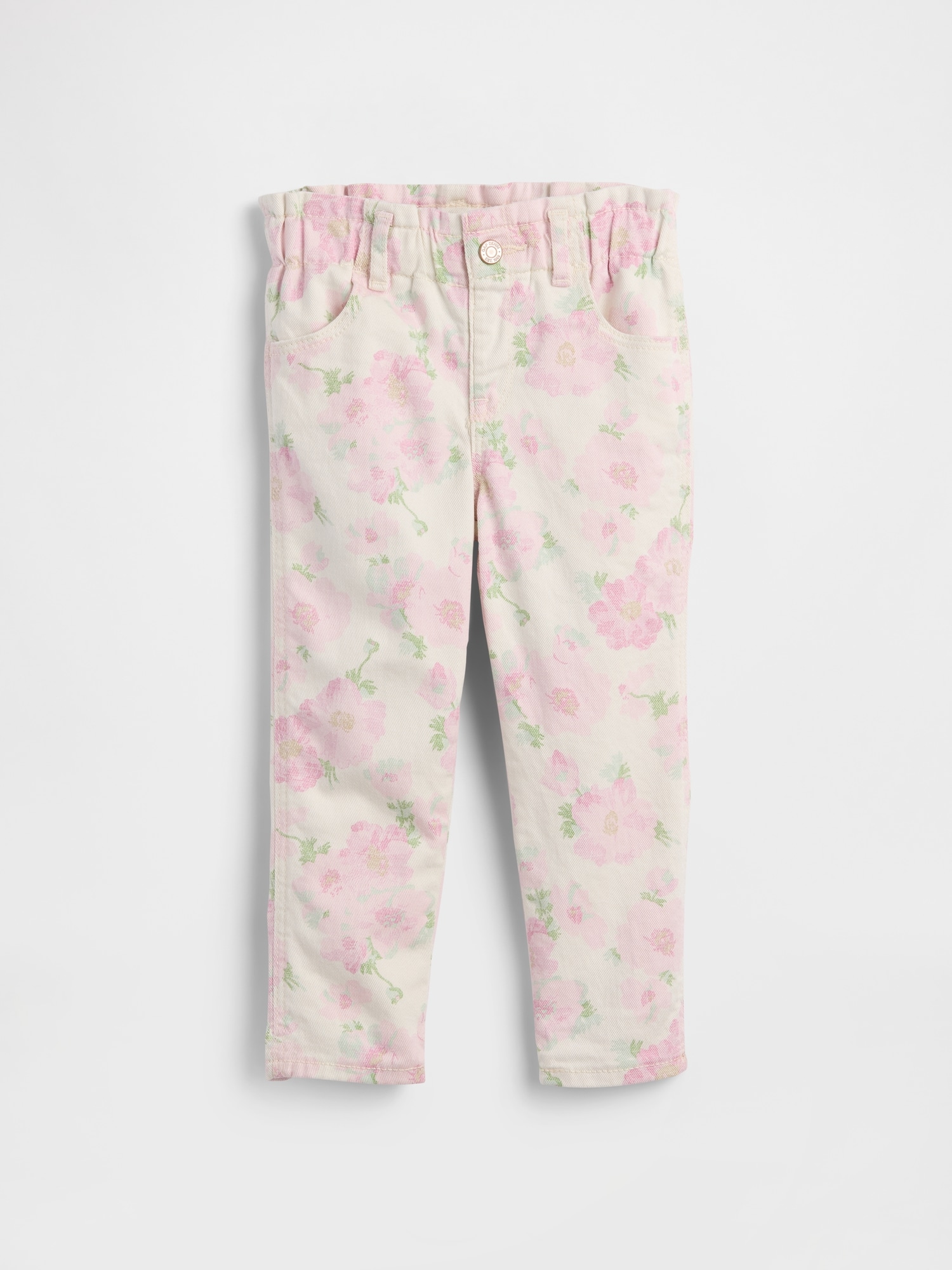 babyGap Print Paperbag Mom Jeans
