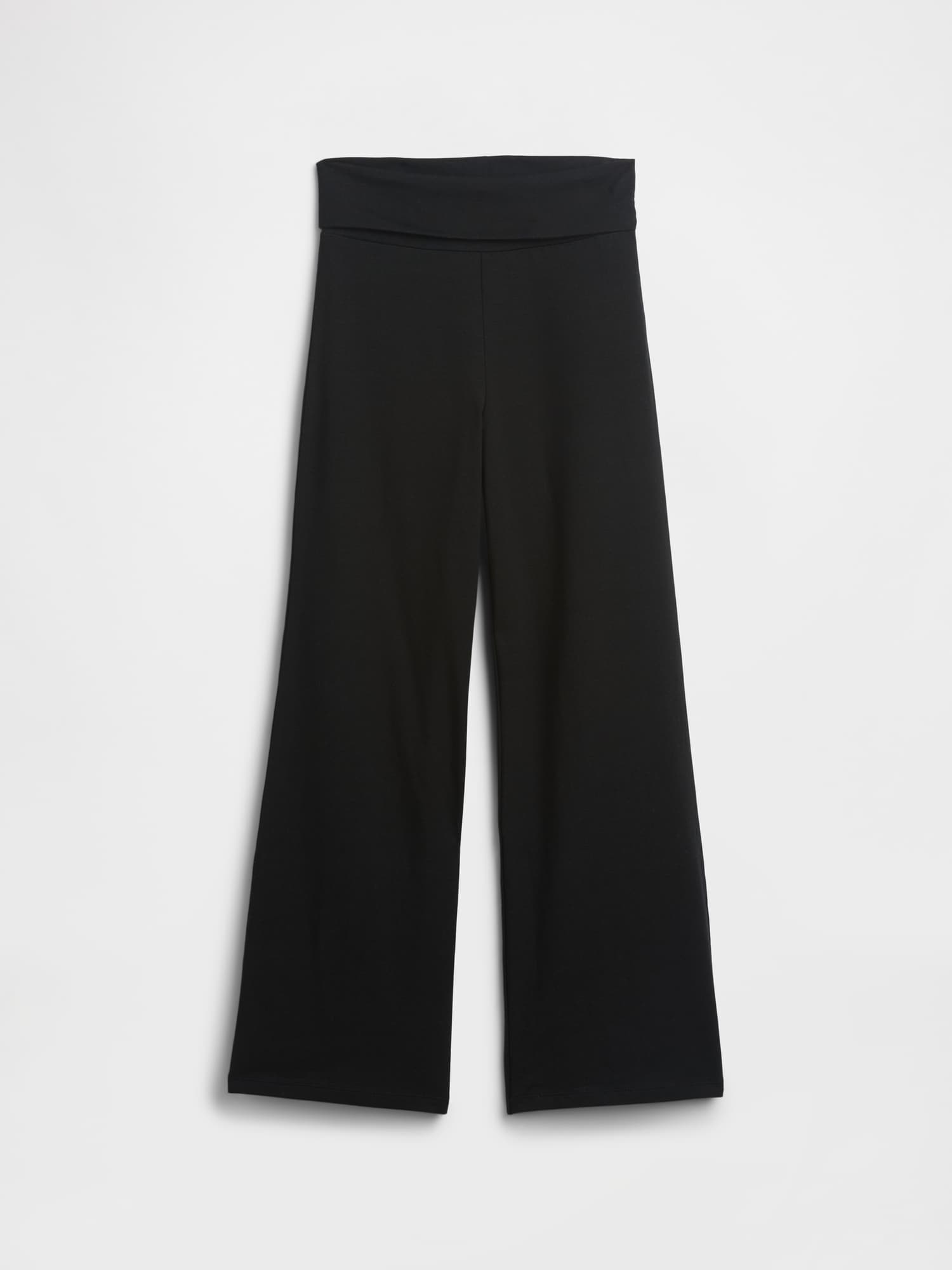 Kids Stretch Jersey Foldover Leggings