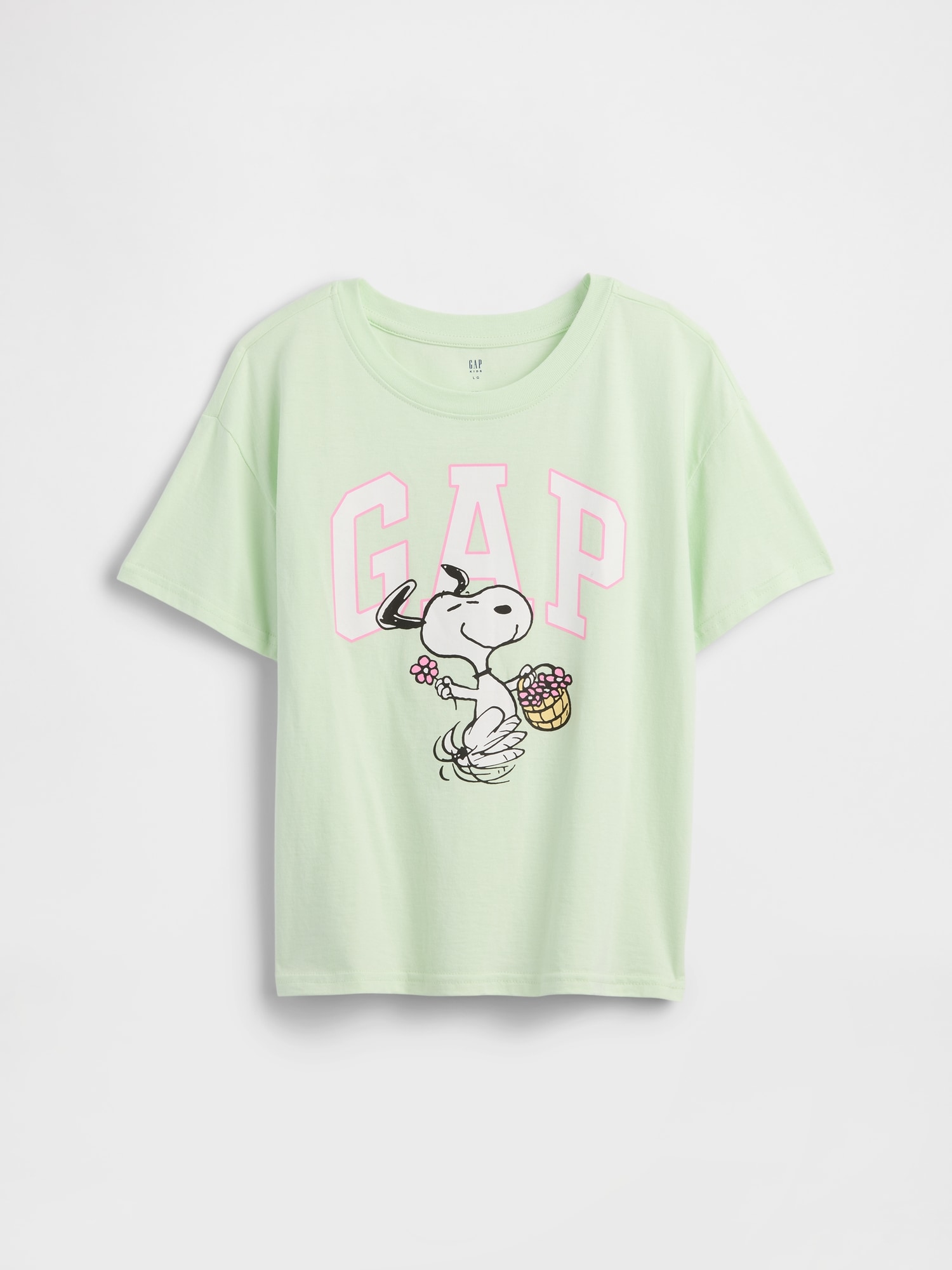GapKids Peanuts Oversized Logo T-Shirt