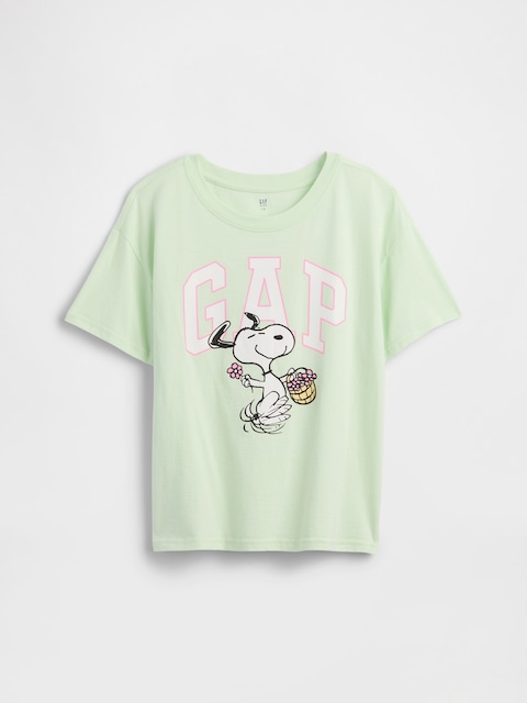 GapKids Peanuts Oversized Logo T-Shirt