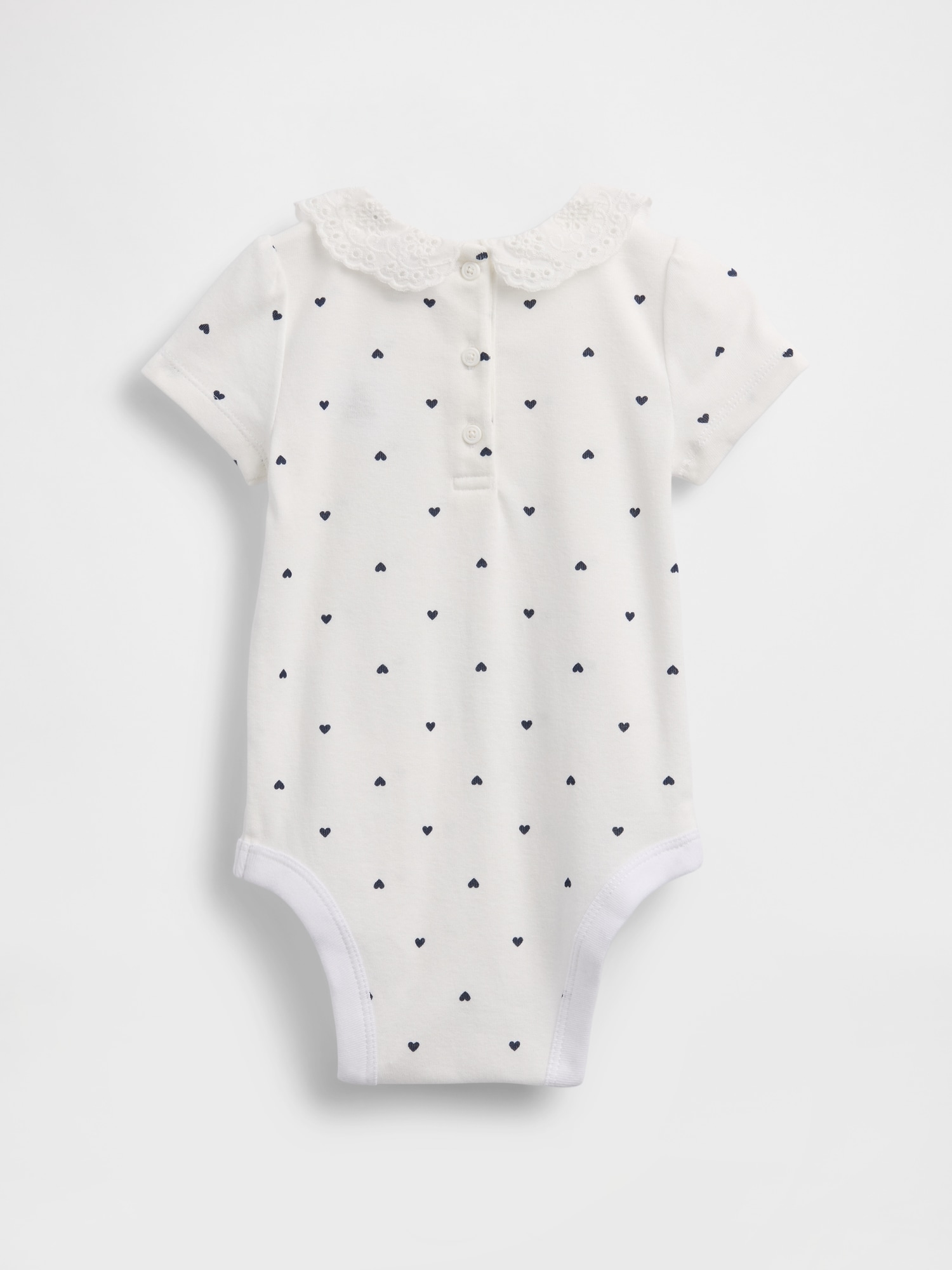 プリント ブラナンベア ピーターパン襟ボディスーツ (ベビー)-1