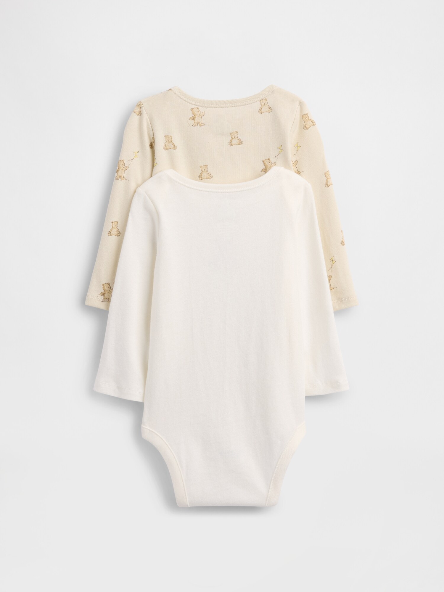 オーガニックコットン ブラナンベア ボディスーツ 2枚セット (ベビー)-1