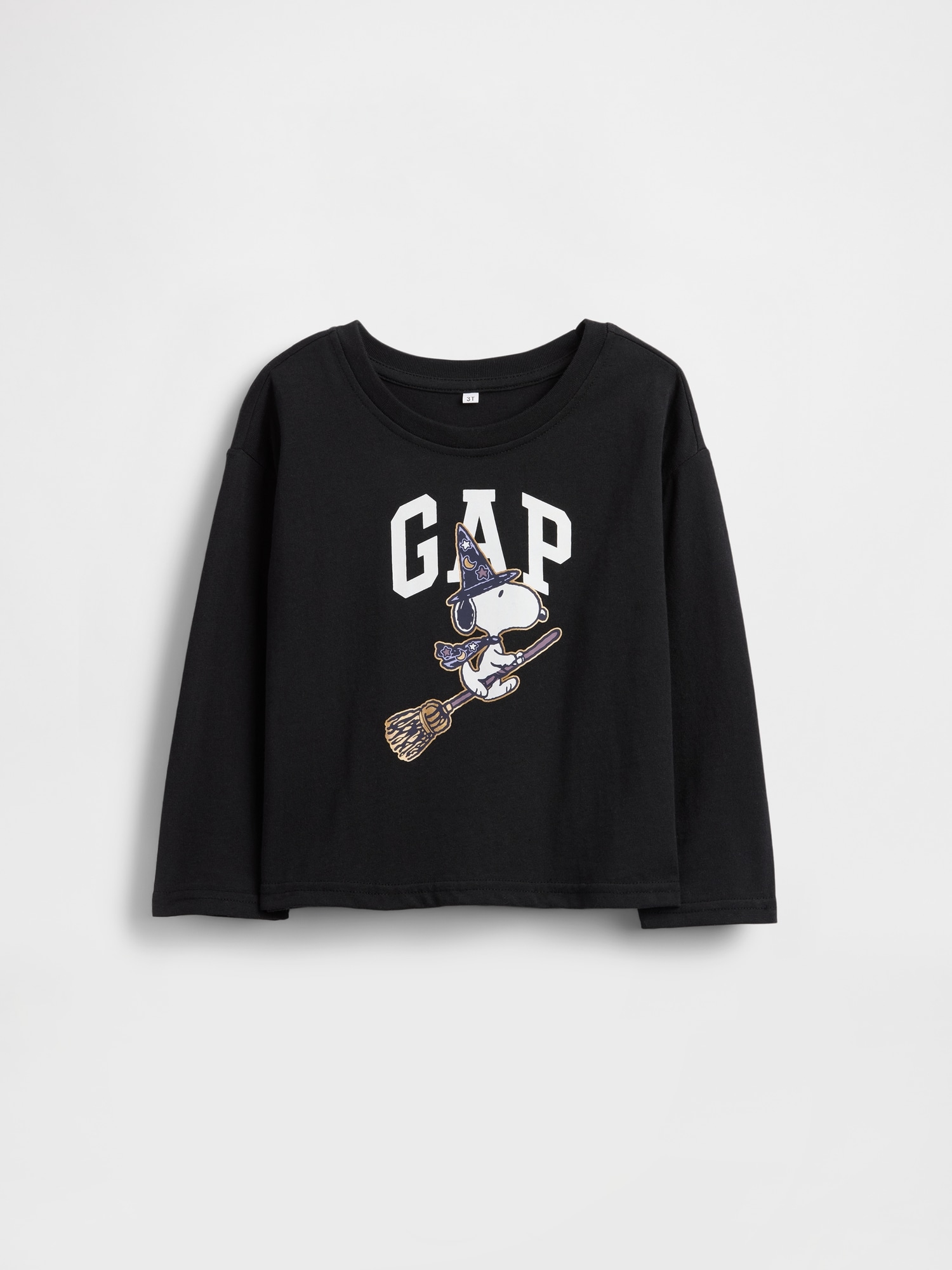 T-SHIRT À IMPRIMÉ DE SNOOPY D'HALLOWEEN ET LOGO POUR BÉBÉ ET TOUT-PETIT