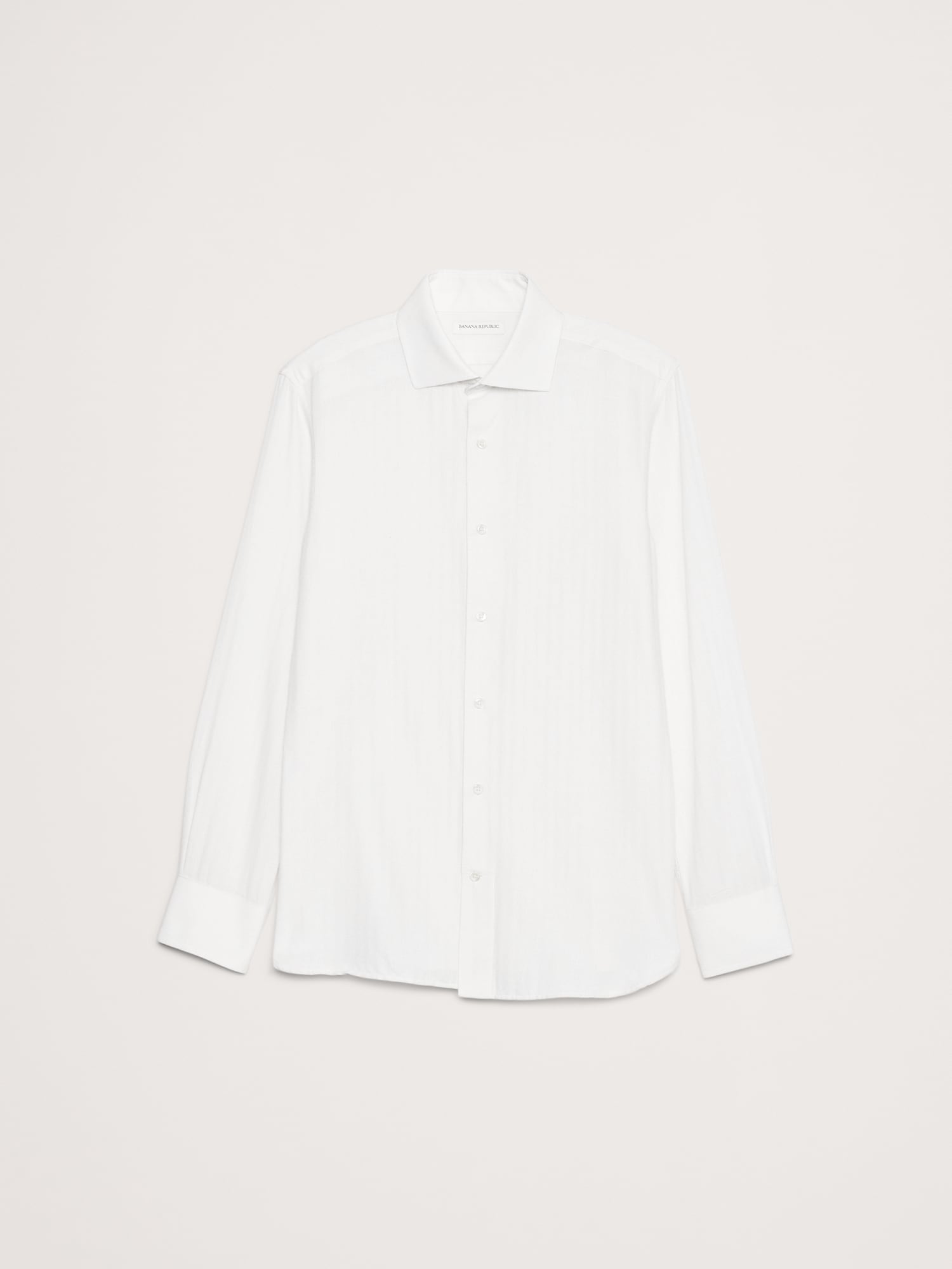 スリムフィット コットンカシミヤ ドレスシャツ-3