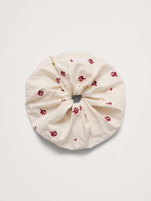 コットン ヘア シュシュ